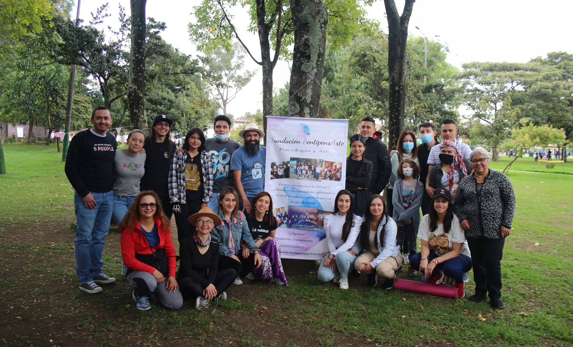 Nuestro grupo de Fundación Sentipensarte