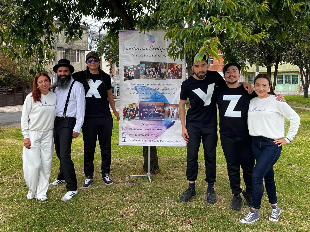 Sentipensarte con la comunidad en el Parque Letras